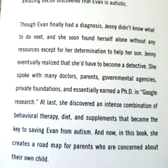 Book "Louder Than Words" Autism Hard Cover - Picture 2 of 7